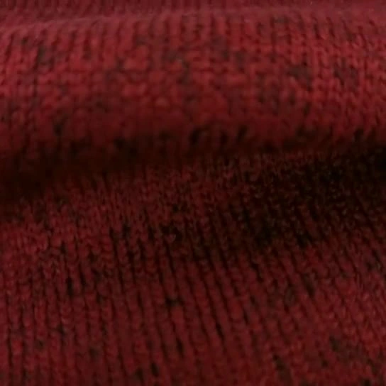 Lieferant von aufgerautem Stoff, Textilbekleidungsstoff für Pullover, grober Nadelstoffriss